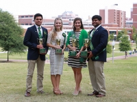 Allie David and Chirag Patel named winners of 34th annual Mr. and Ms. UAB Scholarship Competition