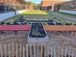 The garden beds will be completed on Nov. 16 — Ward’s birthday.