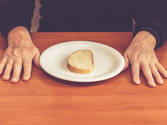 Senior adult food insecurities being addressed in clinic with two simple elements of home life
