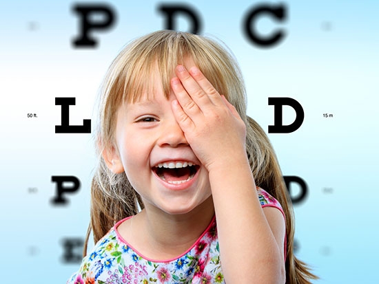 Nine signs children may need an eye exam