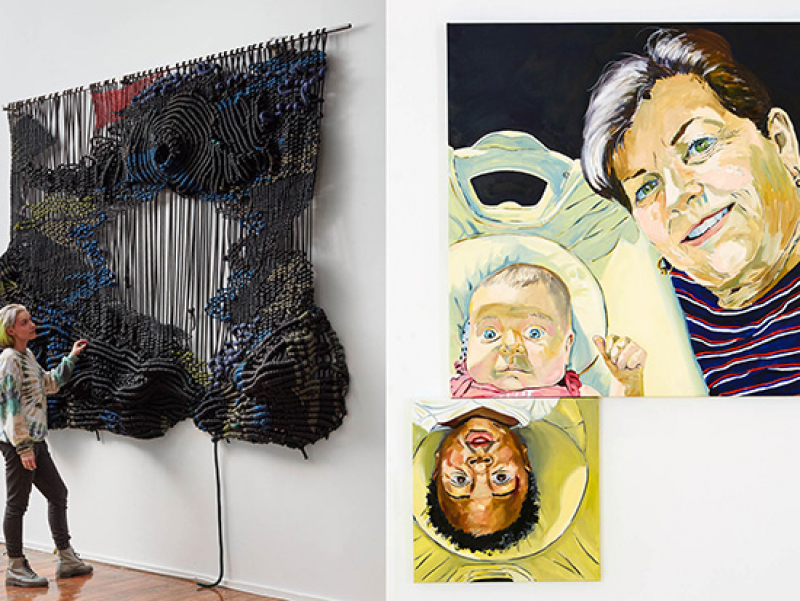 See works by artists Jacqueline Surdell and Michael Dixon at UAB’s AEIVA from Aug. 25-Dec. 9