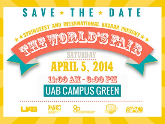 SpringFest and the International Bazaar merge to present the 2014 World's Fair at UAB