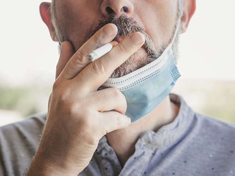 How smoking could impact health complications with COVID-19 illness