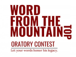 “Word from the Mountaintop” Martin Luther King Jr. Oratory Contest seeks local students