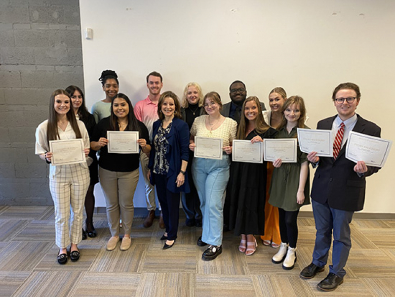 Winning top prizes in every category, students in UAB’s Public Relations program sweep state awards
