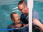Man baptized in UAB pool with only days left to live