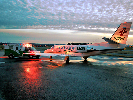 UAB’s Critical Care Transport celebrates 40 years of saving lives in the air and on the ground