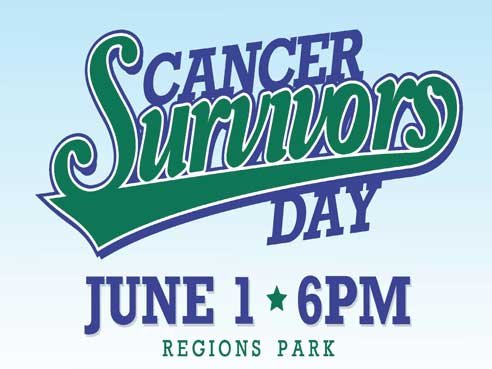 Cancer survivors day at the ballpark