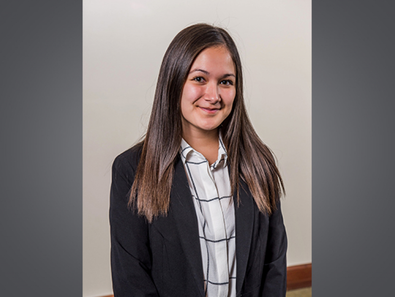 National Accounting Board recognizes UAB accounting student Hannah Marcelino’s academic excellence