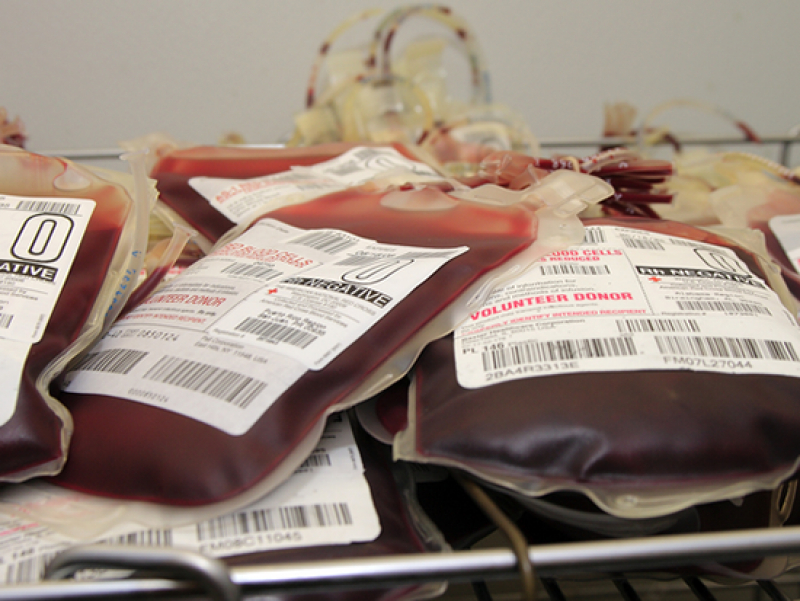 Research shows U.S. ability to treat patients who require blood on any given day in peril