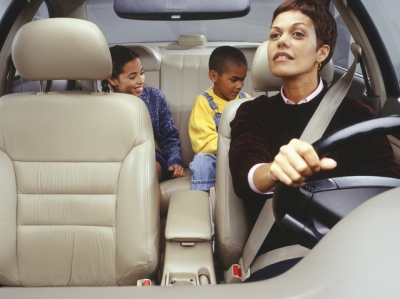 Alabama parents drive distracted with children in the car