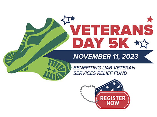 Support veterans during the UAB Veterans Day 5K