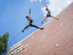 See aerial dance company Bandaloop free on UAB campus Sept. 24