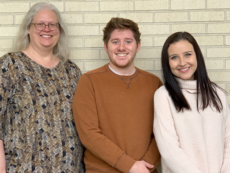 Three students named research fellows by the U.S. Department of Transportation