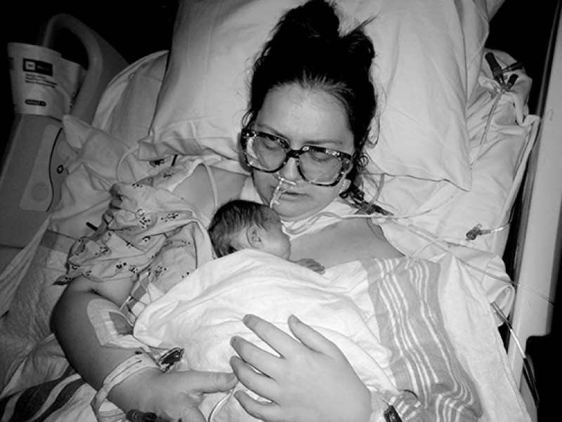 Mom recovering from COVID-19 meets newborn son for the first time thanks to UAB nurses