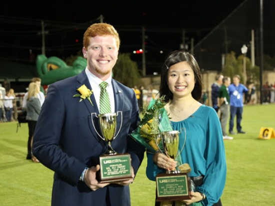 Isabella Mak and Eli Ussery named winners of 35th annual Mr. and Ms. UAB Scholarship Competition