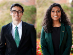 Sumedha Bobba and Banks Stamp are Mr. and Ms. UAB 2022