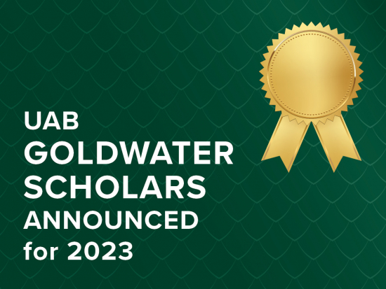 UAB Goldwater Scholars announced for 2023