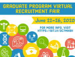2020 Graduate Program Virtual Recruitment Fair is June 22-26