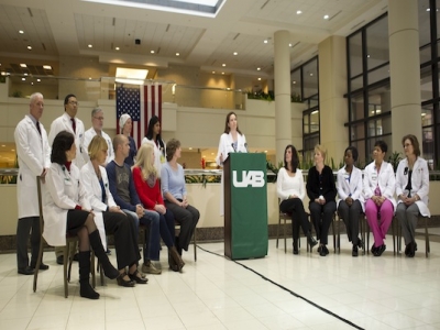 Snow can’t stop the Southeast’s largest kidney transplant chain at UAB