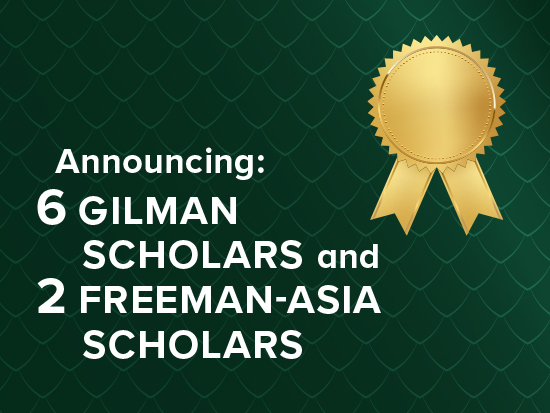 UAB students awarded prestigious Gilman International and Freeman-ASIA scholarships to study abroad