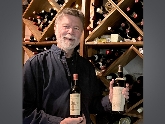 Aged to perfection: Collat Emeritus Professor Joe Van Matre uses proceeds from fine wine auction to support students