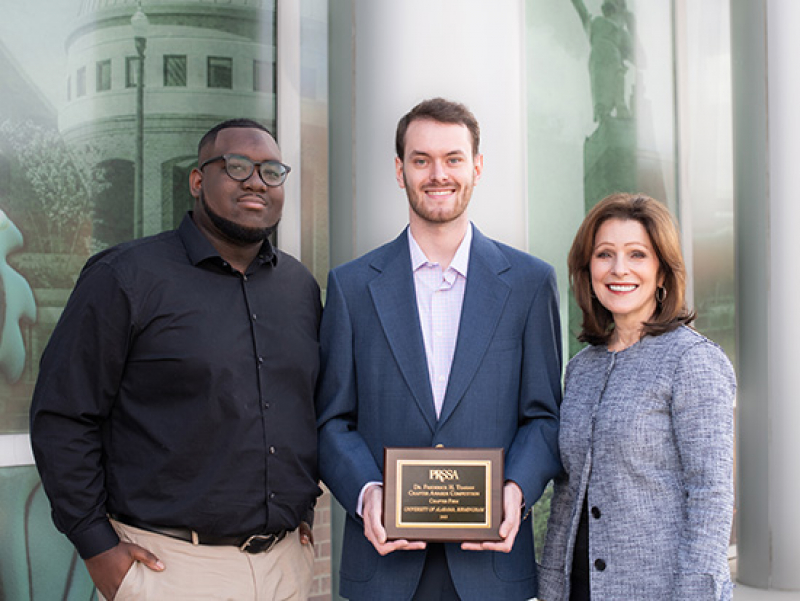 PRCA/PRSSA at UAB wins national Teahan Award for Outstanding Chapter Firm