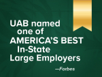 UAB named one of Forbes’ Best-In-State Large Employers for 2023