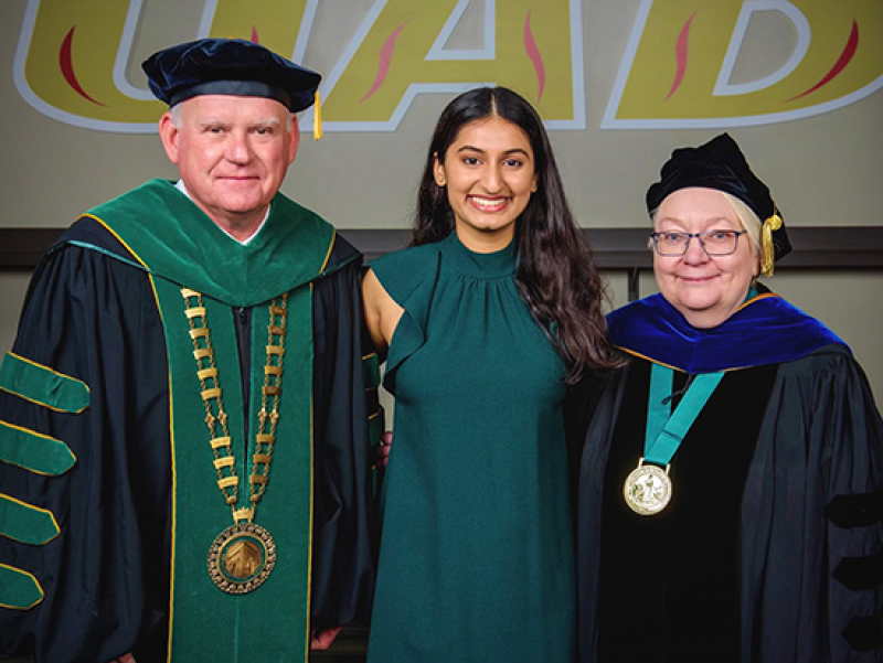 Arts and humanities + STEM at UAB gave graduating student experience of a lifetime