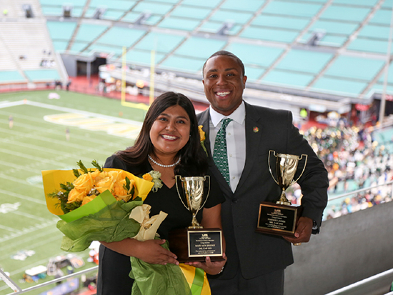 Markell Jones and Mary Ann Jimenez named Mr. and Ms. UAB 2020