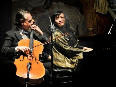 Duo David Finckel and Wu Han present “The Passionate Cello” Feb. 11