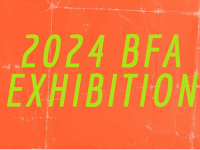 Student art featured in UAB 2024 BFA exhibition at AEIVA from April 2-27