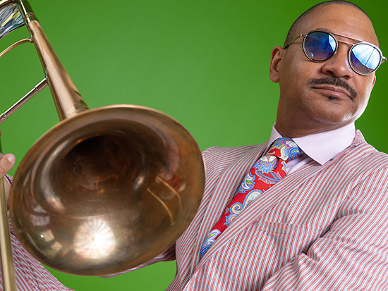 See Delfeayo Marsalis and the Uptown Jazz Orchestra on Oct. 14, presented by UAB's Alys Stephens Center