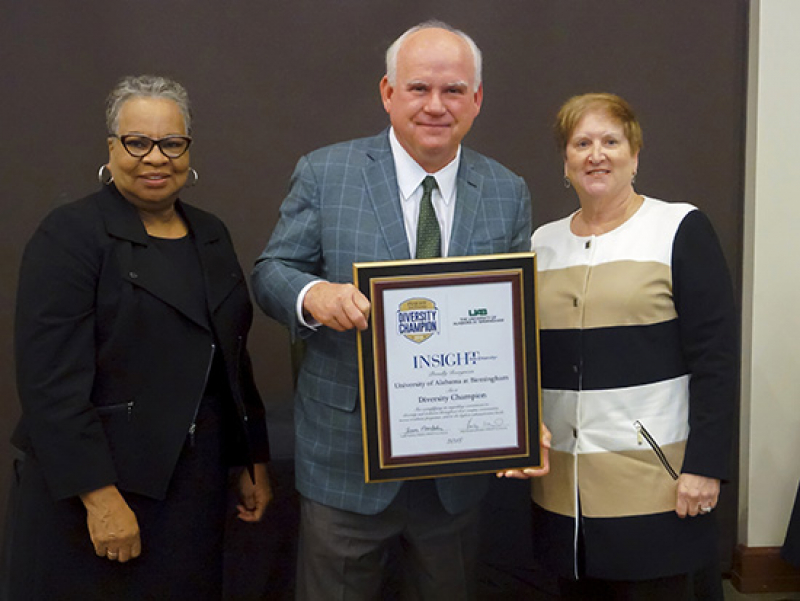 UAB receives Higher Education Excellence in Diversity Award
