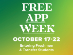 Entering first-time freshman, transfer and online students can apply to UAB for free from Oct. 17-22