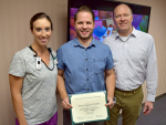 Sean Skelton first to earn Neurologic Physical Residency certificate