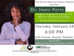 African American Studies Program Presents: A Lecture From Dr. Imani Perry, Feb. 28