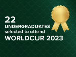 Record number of UAB students accepted to 2023 World Congress on Undergraduate Research