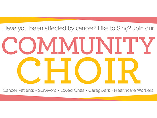 Call for people impacted by cancer to join new community choir