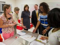 Governor visits UAB-assisted training of Alabama educators