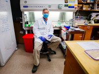Tackling his third pandemic, UAB researcher gets up close with coronaviruses in order to kill them