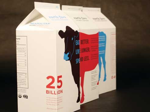 Graphic Design alum honored for Split Milk design