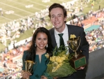 Henry Kendrick and Khushee Modi win Mr. and Ms. UAB Scholarship Competition