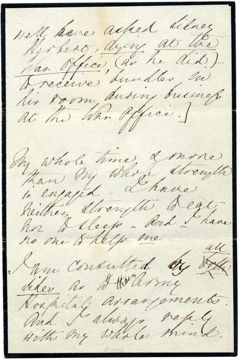 Letter Number 3: Unsigned and Undated - Florence Nightingale letter