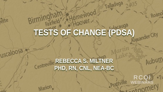 Tests of Change (PDSA)
