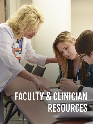 Faculty & Clinician Resources