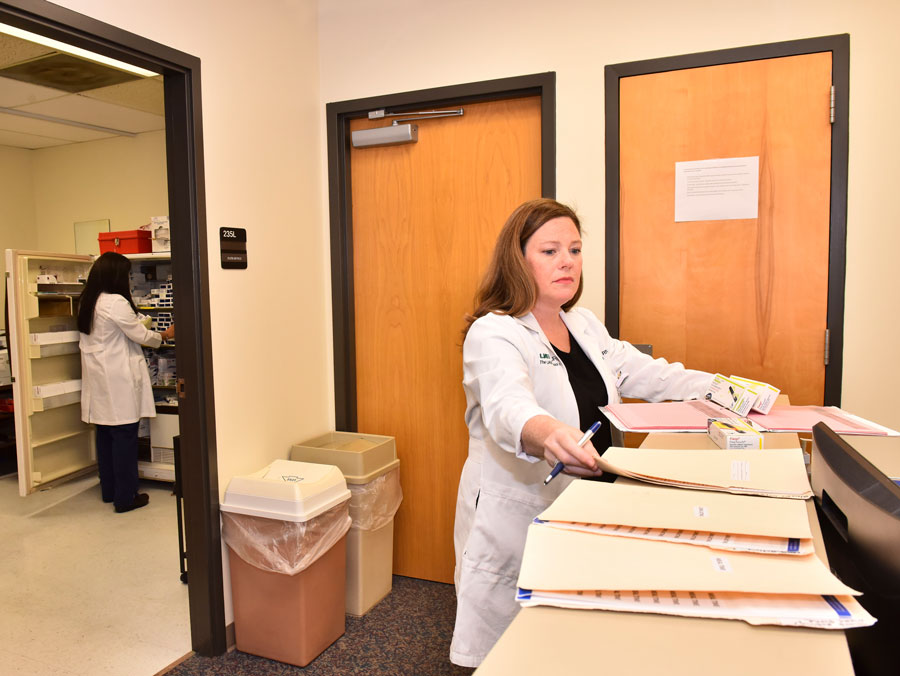 Photo: PATH Clinic operating during COVID