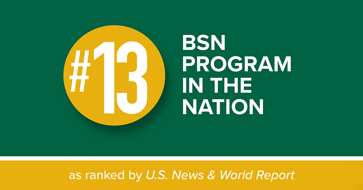 BSN Program earns top U.S. News ranking - School of Nursing News