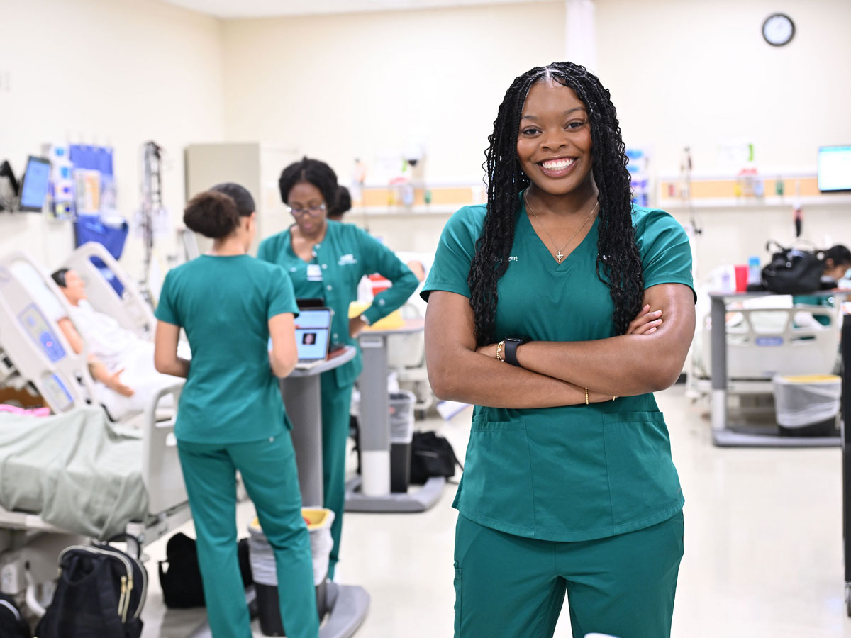 BSN student balances dance team, academics