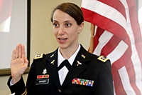 U.S. Army promotes PhD student Swiger to lieutenant colonel